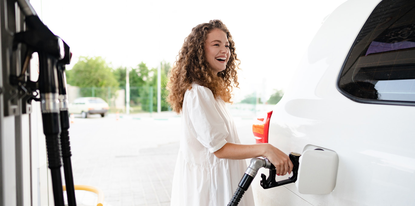Elektroauto an einer Ladesäule